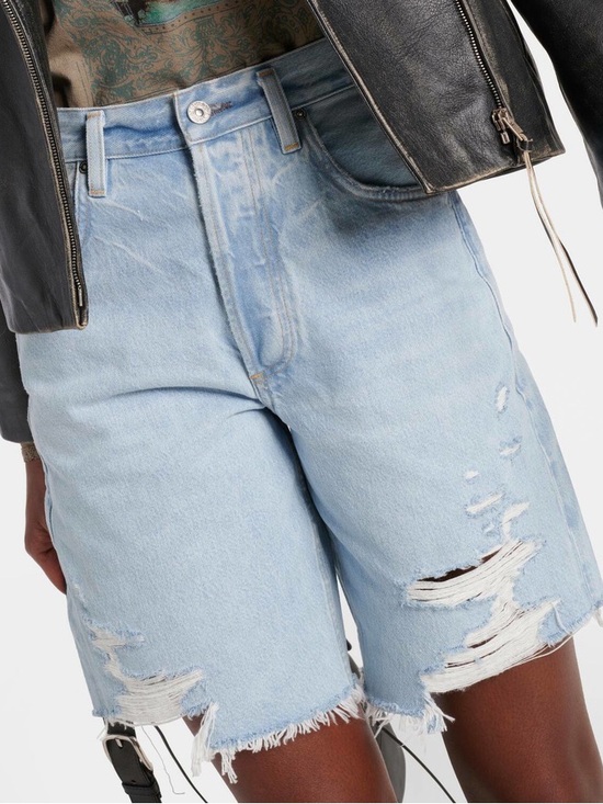 Citizens Of Humanity Pants - NWOT Citizens of Humanity Ayla Distressed Denim Shorts Starlit 24